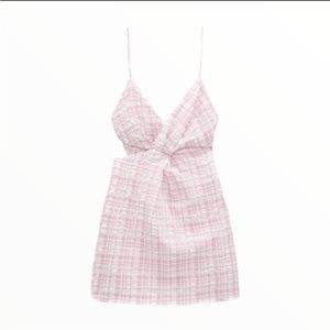 Zara Gingham Mini Dress